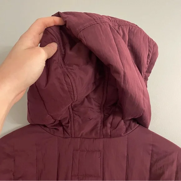 Urban Outfitters Plum Purple Quilted Hooded Jacket - Picture 4 of 10